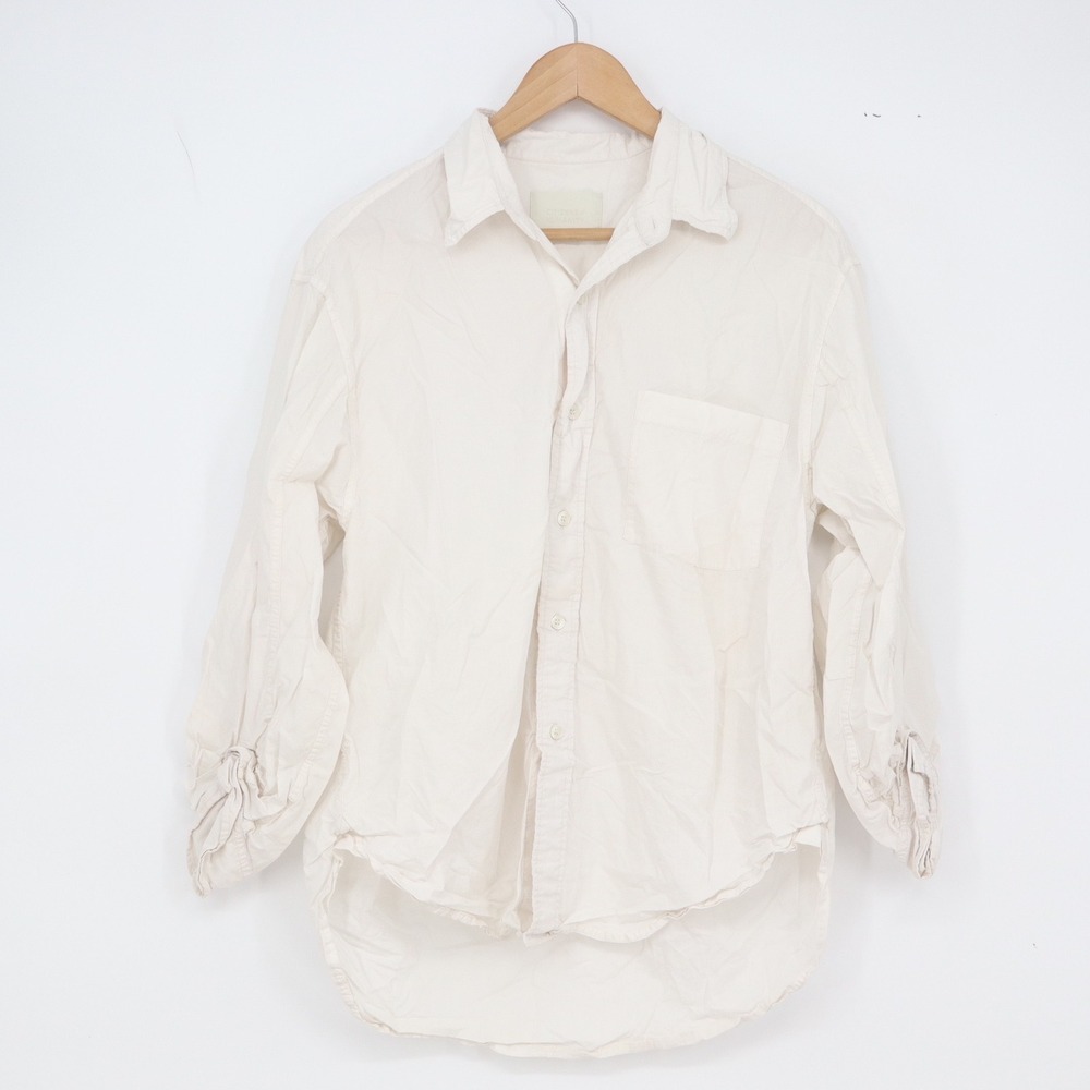 Citizens of Humanity Kayla Shirt Womens S White Cotton Top Excellent
